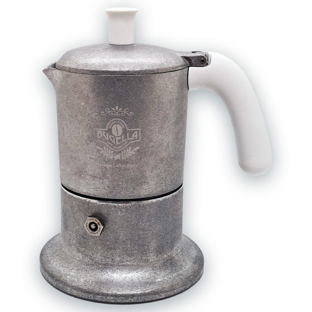 Moka Angelina Bugella Alluminio induzione e gas Moka Angelina Bugella Alluminio induzione e gas